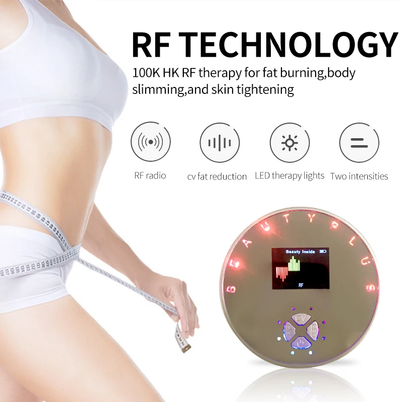 3D RF Raadio Ultraheli Kavitatsioon Body Slimming Seadmest Kõrge Sagedusega Kõht Rasva Põletada kaalulangus Anti Tselluliidi Korts