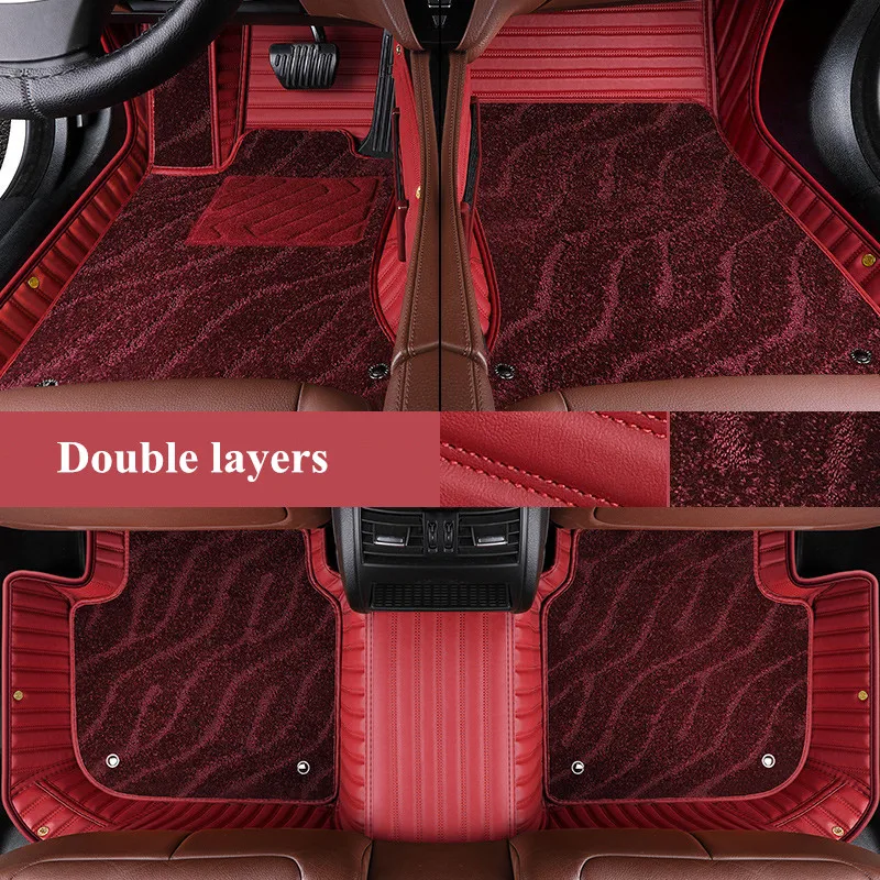Parim kvaliteet! Kohandatud eriline auto põranda matid Mercedes Benz Maybach GLS 600 2021-2022 vastupidav veekindel topelt kihi vaibad