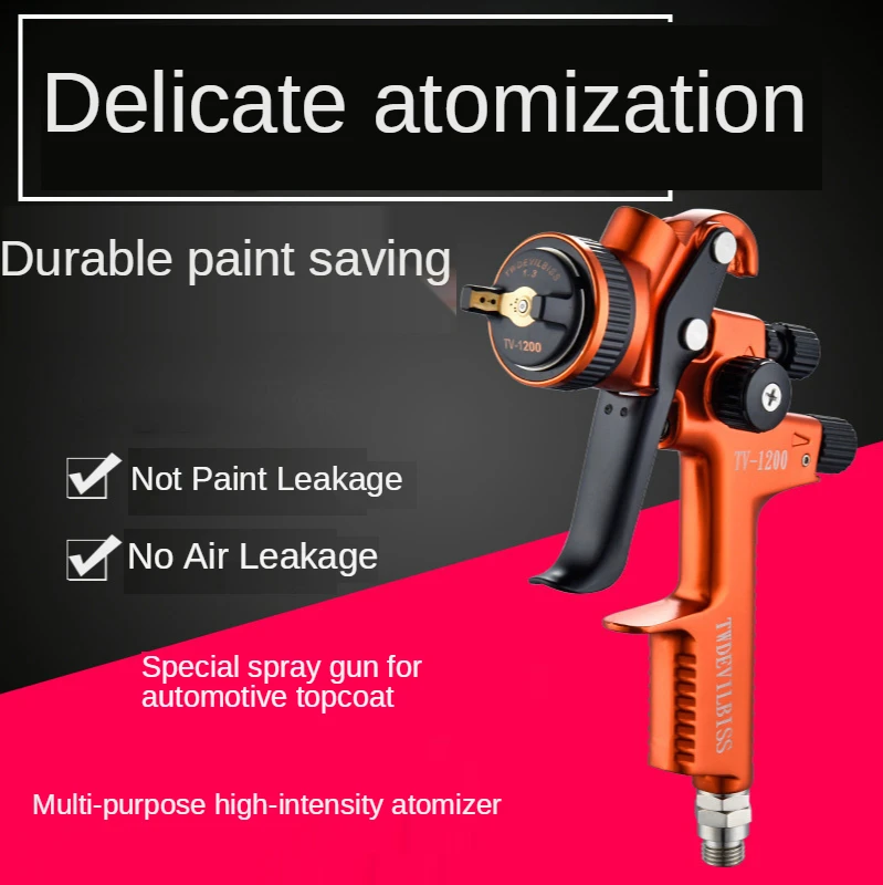 Auto pleki peal värvi kõrge atomization ja madala rõhu spray tool 1.3 kaliiber spray gun