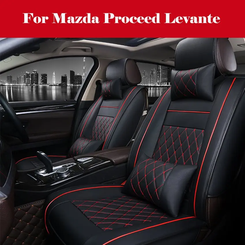 Kõrge kvaliteediga 2020. aasta Uus Kohandatud Nahast Neli Aastaaega Auto istmekate Padi Jaoks Mazda Levante Edasi