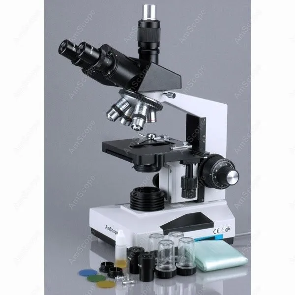 Laboris Mikroskoobi--AmScope Asjade 40X-2000X Laboratoorium Veterinaar-Kliinikus Trinocular Mikroskoobi + 5MP Digitaalse Kaamera