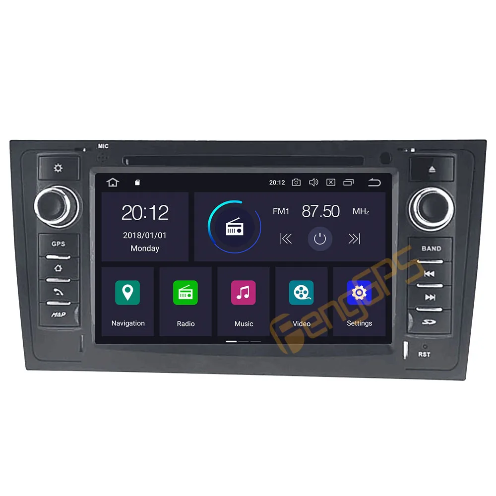 AUDI A6 4B, C5 1997 - 2005 Android autoraadio 2Din Stereo Vastuvõtja Autoradio Multimeedia DVD Mängija GPS Navi juhtseade Ekraan