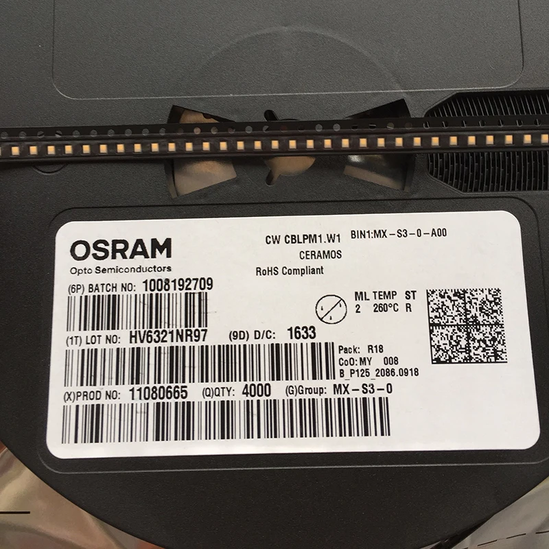 100TK/Palju OSRAM 2216Package LED 2016 Kiip Amber 2500K 2300K 1800K CW CBLPM1.W1 Kaamera Välklamp ja Video Valgus ja Taskulambi Valgus