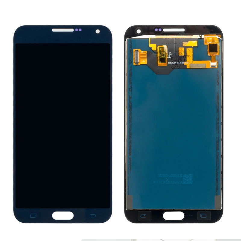 10TK/Palju Samsungi E7 LCD AMOLED E700 E700F E700H E700M Sinine Valge Digitizer Ekraan Varuosad Touch Assamblee Asendamine
