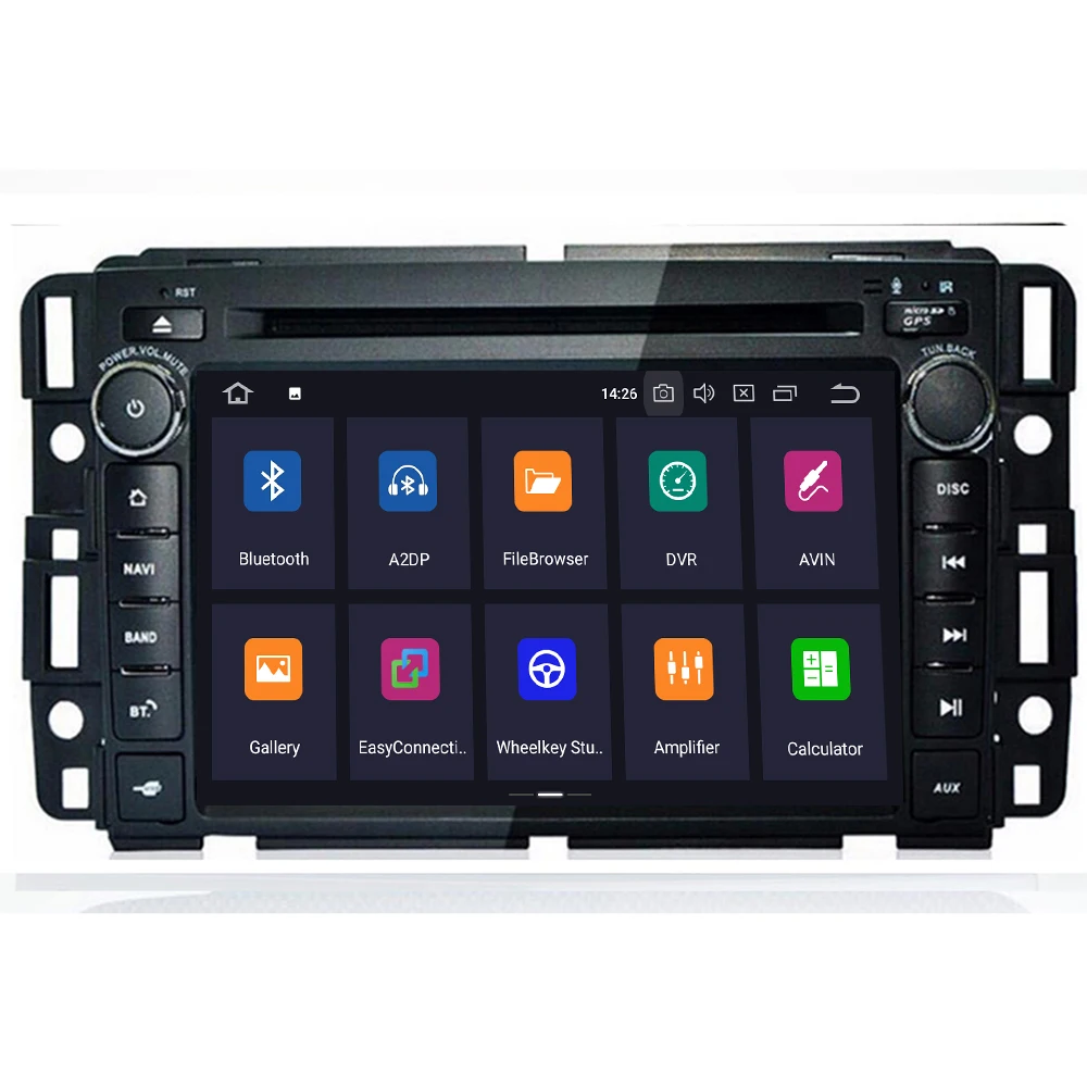 Auto multimeedia mängija Android 10 8 Core 4G RAM Auto DVD GPS-Mängija GMC Chevrolet Chevy Yukon Sierra Tahoe Acadia Äärelinna