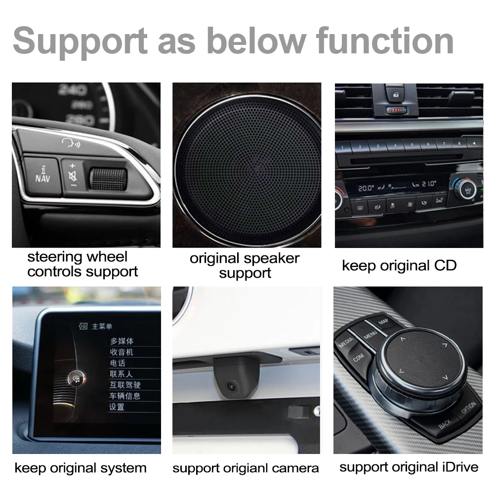 BMW 1 E81 E82 2005~2012 Idrive Auto Android Raadio GPS Multimeedia Mängija, Stereo HD Ekraan, Navigatsioon Navi Media Kaart, WIFI, BT