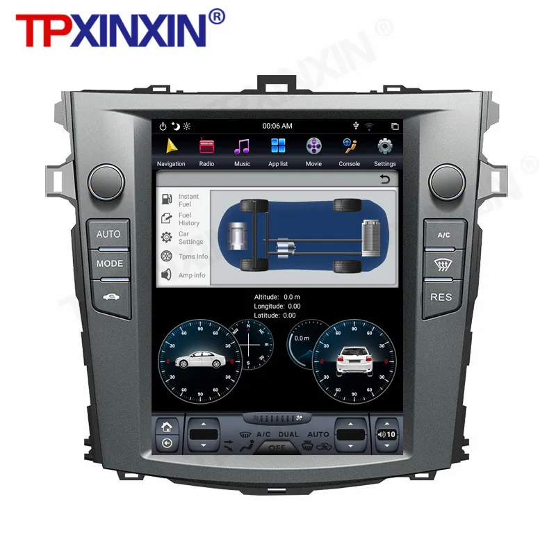 Android 10 4G+128G Toyota Corolla 2007. - 2013. Aasta Auto DVD Multimeedia Raadio Mängija IPS Puutetundlik Ekraan, GPS Navigatsioon DSP Carplay