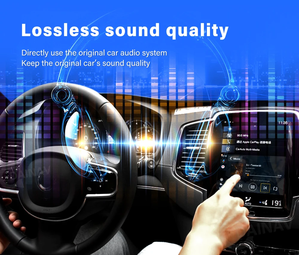 Carplay Ai Kasti Traadita Carplay Android Kasti Auto Multimeedia Mängija, Audio-ja Navigatsiooniseadmete Mercedes Benz A B Klassi GLA CLA W177 W247