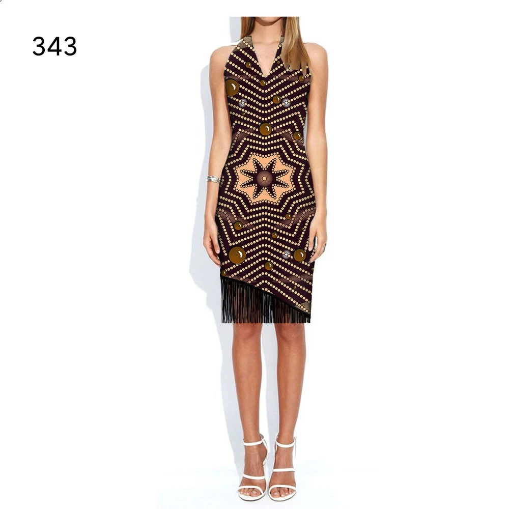 Ankara Puuvill Vintage Šikk Bodycon Seksikas Naiste Kleit Elegantne Aafrika Daamid Merineitsi Pulm Õhtu Pool Kleidid 2021 Uus Aasta