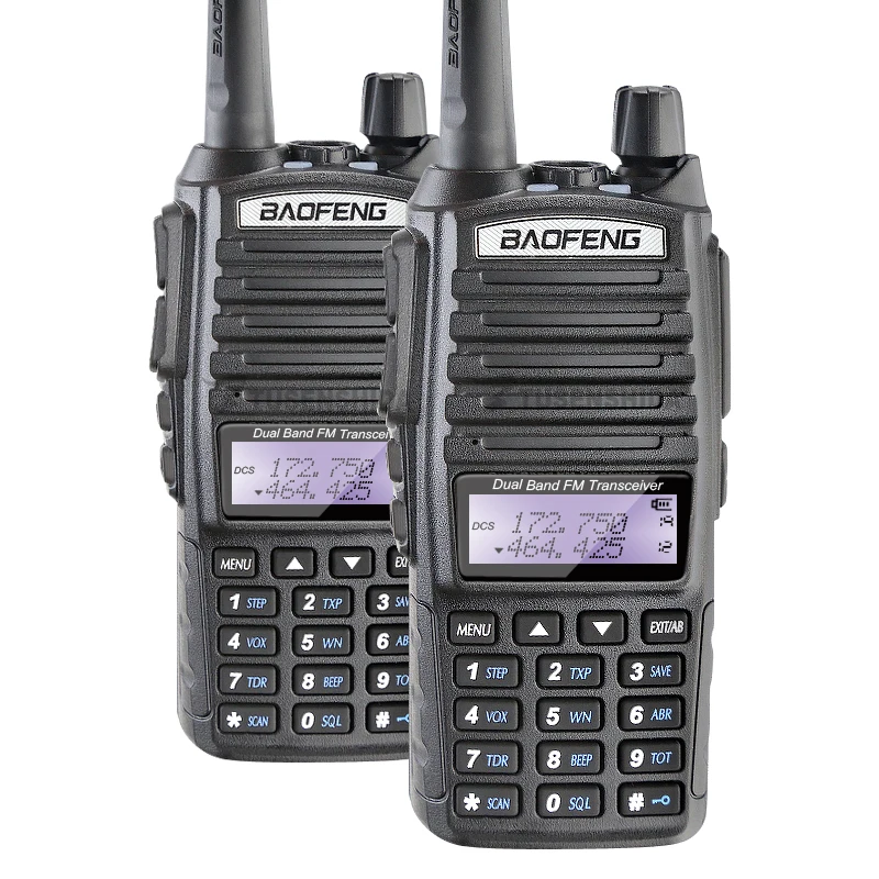Hot Müüa Originaal 2TK/LOT Baofeng Volitatud Dual RS kahesuunaline Raadio BF-UV82 Tasuta Kõrvaklapid