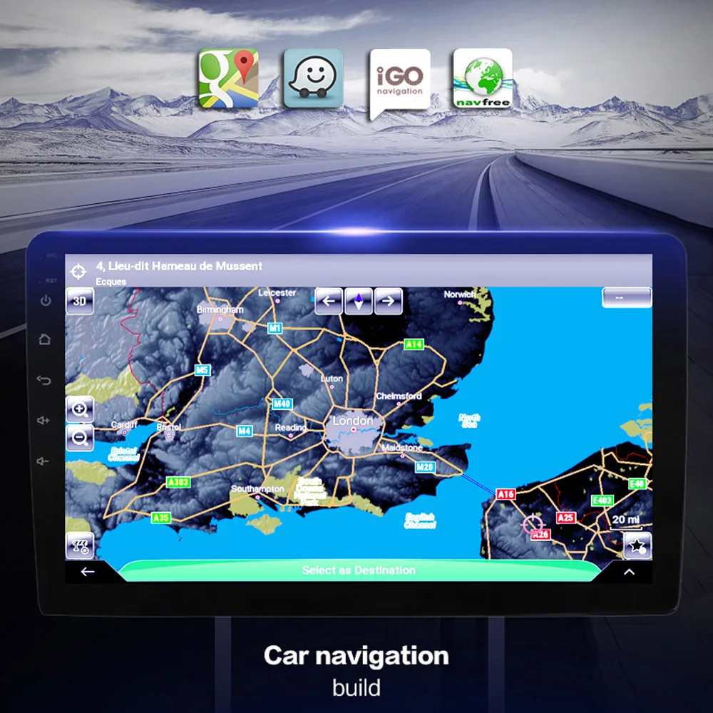 Eastereggs Ford Mondeo 3 2007-2010 10.1 Tolli 2 Din Auto Multimeedia Mängija Android Wifi GPS Navigation Raam