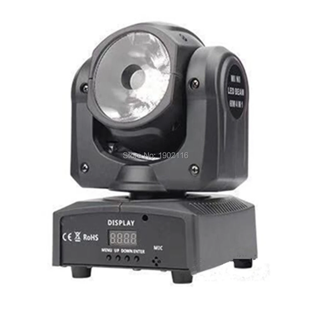 60W LED Valgusvihk Liigub Pea Light/DMX512 Auto Muusika Heli Kontroll DJ Spot Light Lamp/RGBW 4IN1 LED-Kiirte Mõju Etapp Spot Valgustuse