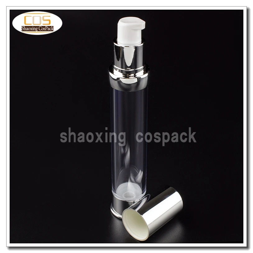 100TK Online Müük ZA218-30ml selge, kosmeetika pudel õhuta dispenser, 30ml tühi sihtasutus kosmeetikatoodete pakendid