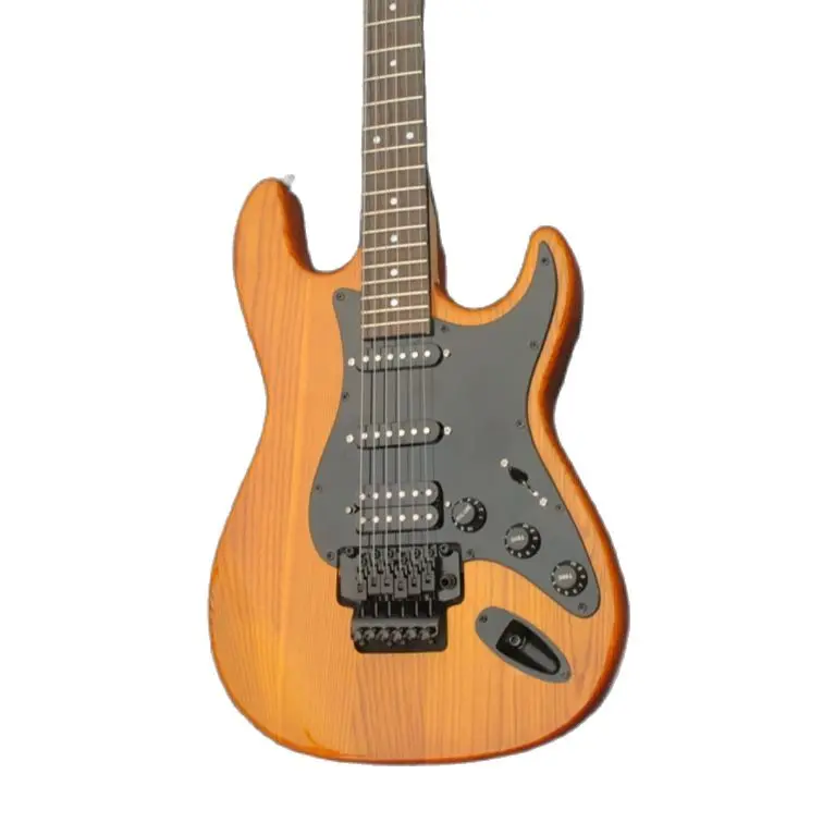 Kvaliteetne elektriline kitarr tehtud hiinas tõusis puit fingerboard 22 vihastama ilus ja lahe