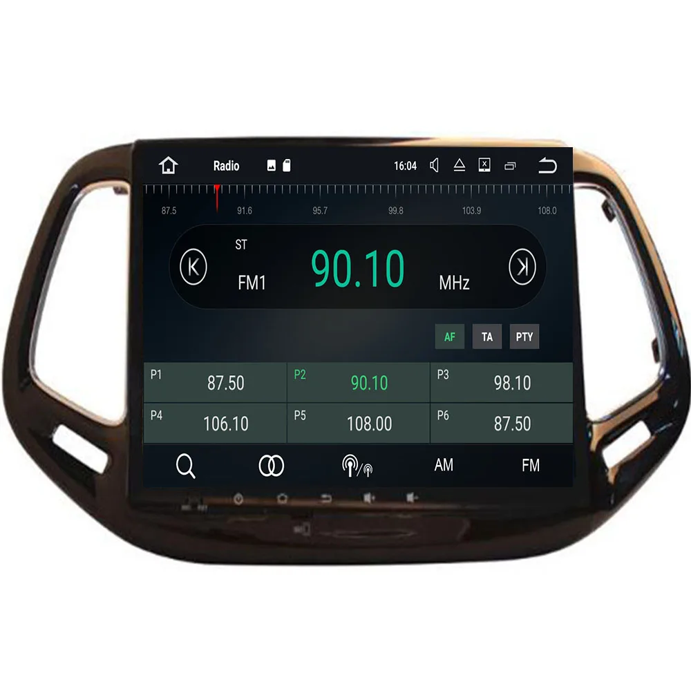 Okta core px5 Android Auto GPS Navigatsiooni Auto DVD Mängija JEEP COMMANDER 2016-2020 multimedia stereo auto pad navi autostereo