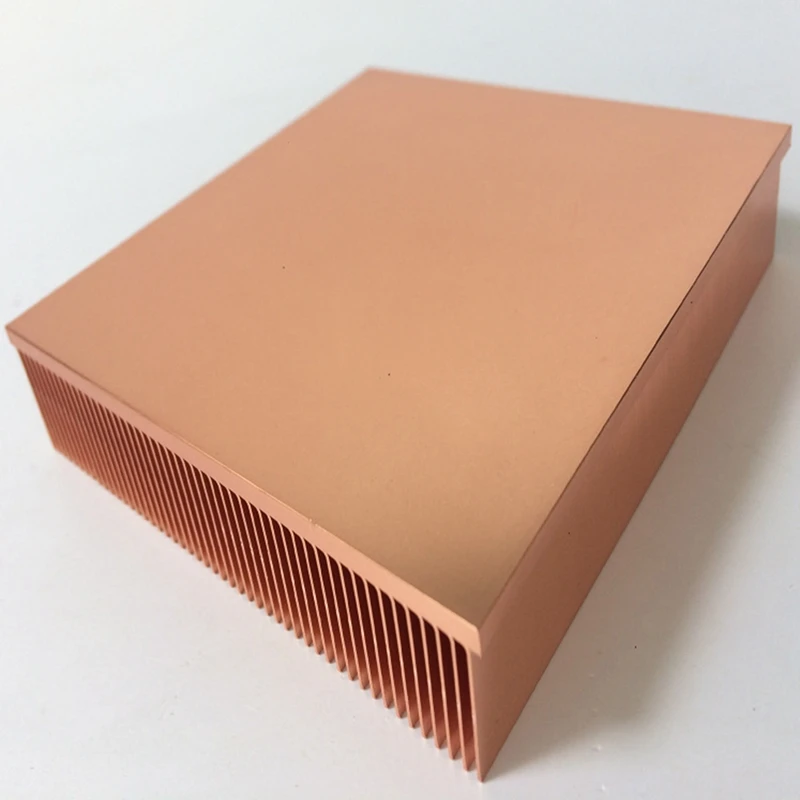 AU42 -Puhas Vask Heatsink Kaapimis-Fin DIY jahutusradiaator Radiaatori Jahutus Cooler Elektrooniline KIIP LED IC RAM Soojus