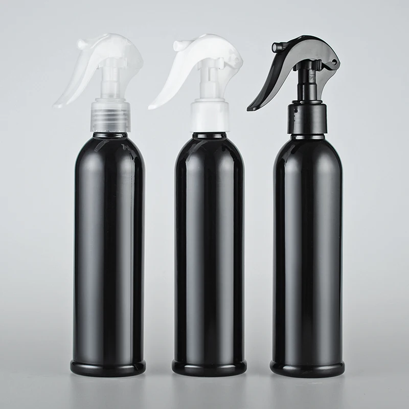 250ML X 30 Must Tühi Käivitab Pumba Konteinerid Udu Pihusti Plastik Pudel Parfüümi Pihustada PET-Pudelid Pump Paagi