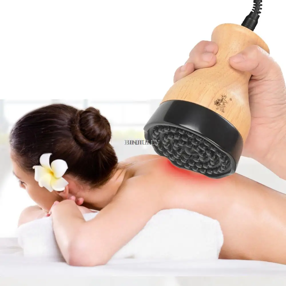 Energia Kuuma Kivi Asutus Spa Nõelravi Gua Sha Tagasi Massager Anti Tselluliidi Fat Burner Body Slimming Stimulaator Lõõgastuda Tervishoid