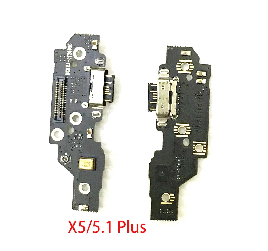 100TK Laadimine USB Dock Jack Socket Port-Ühenduspesa Tasu Juhatuse Flex Kaabel Nokia X5 / 5.1 Pluss