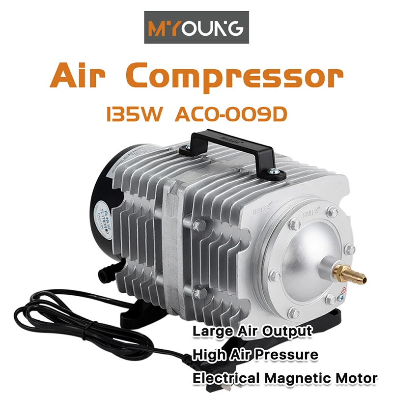 Õhukompressor Õhk Pump CO2 lasergraveerimine ja Lõikamise Masin 135EW ACO-009D