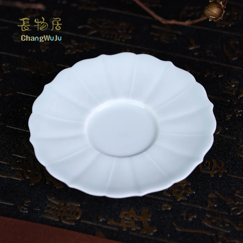 Changwuju in Jingdezhen trahvi Tassi & Alustassid käsitöö famille tõusis porcealin Kung-Fu tee tass kaanega maalitud Jinhongxia