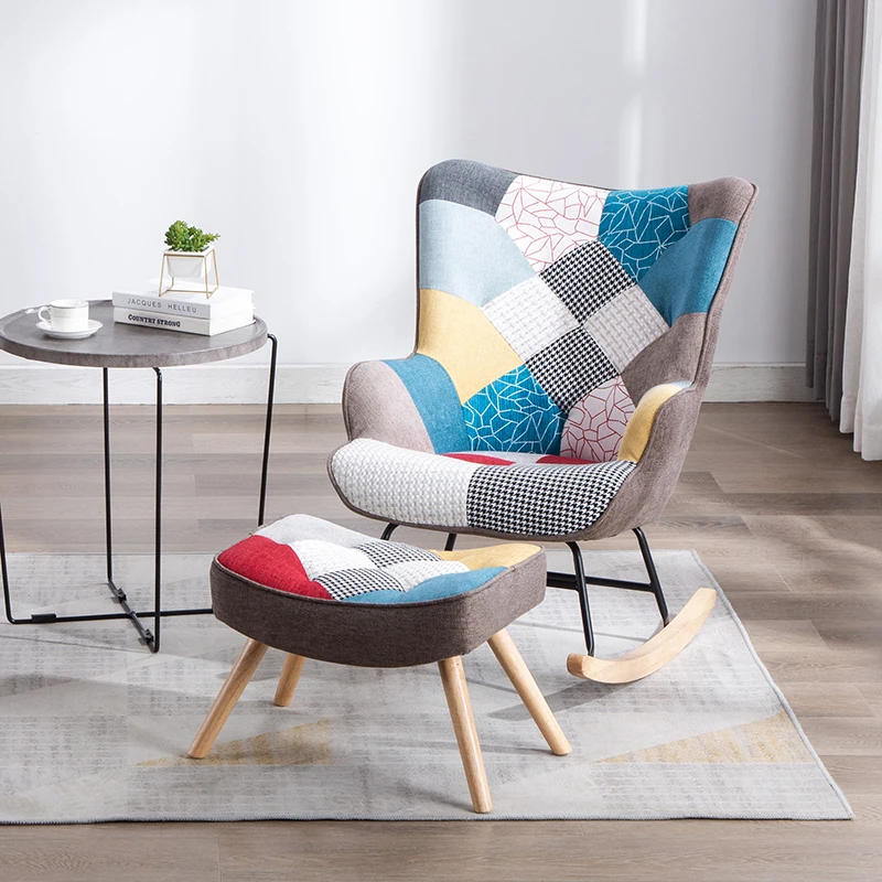 Elutuba kiiktool, rõdu, korter mugav tool kaasaegne minimalistlik tugitool magamistuba tool ühtne diivan tool