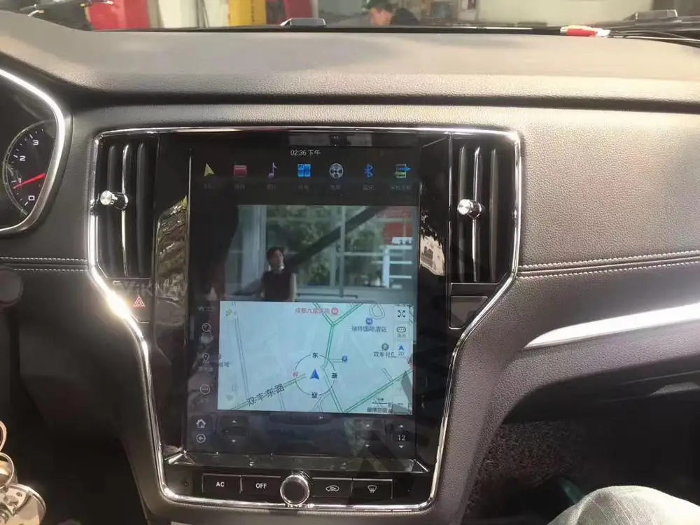 Vertikaalne ekraan, Android auto GPS-navi-multimeedia mängija MG RX5 2019 auto raadio GPS navigation DVD-mängija